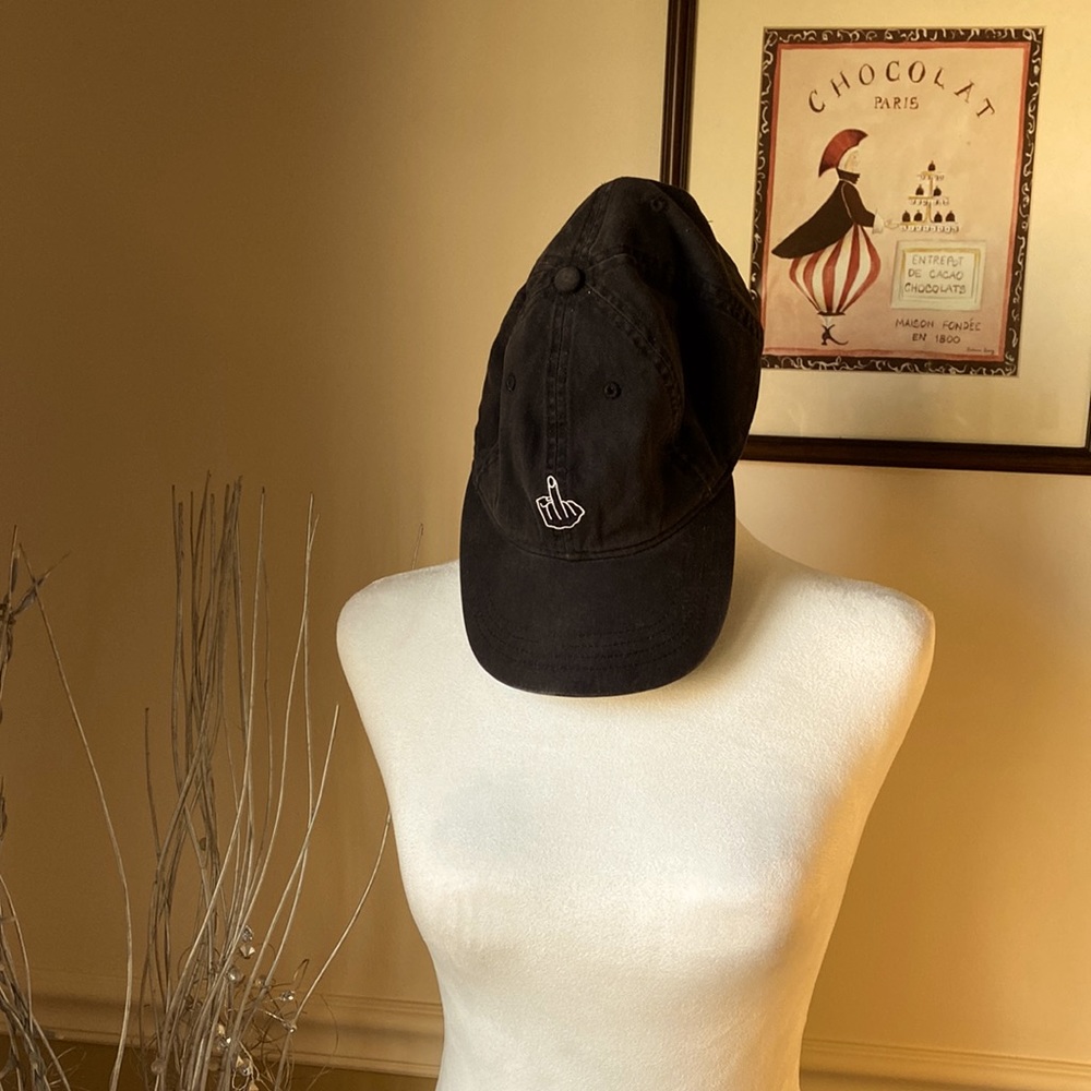 PacSun Unstructured Baseball Cap / Black OS